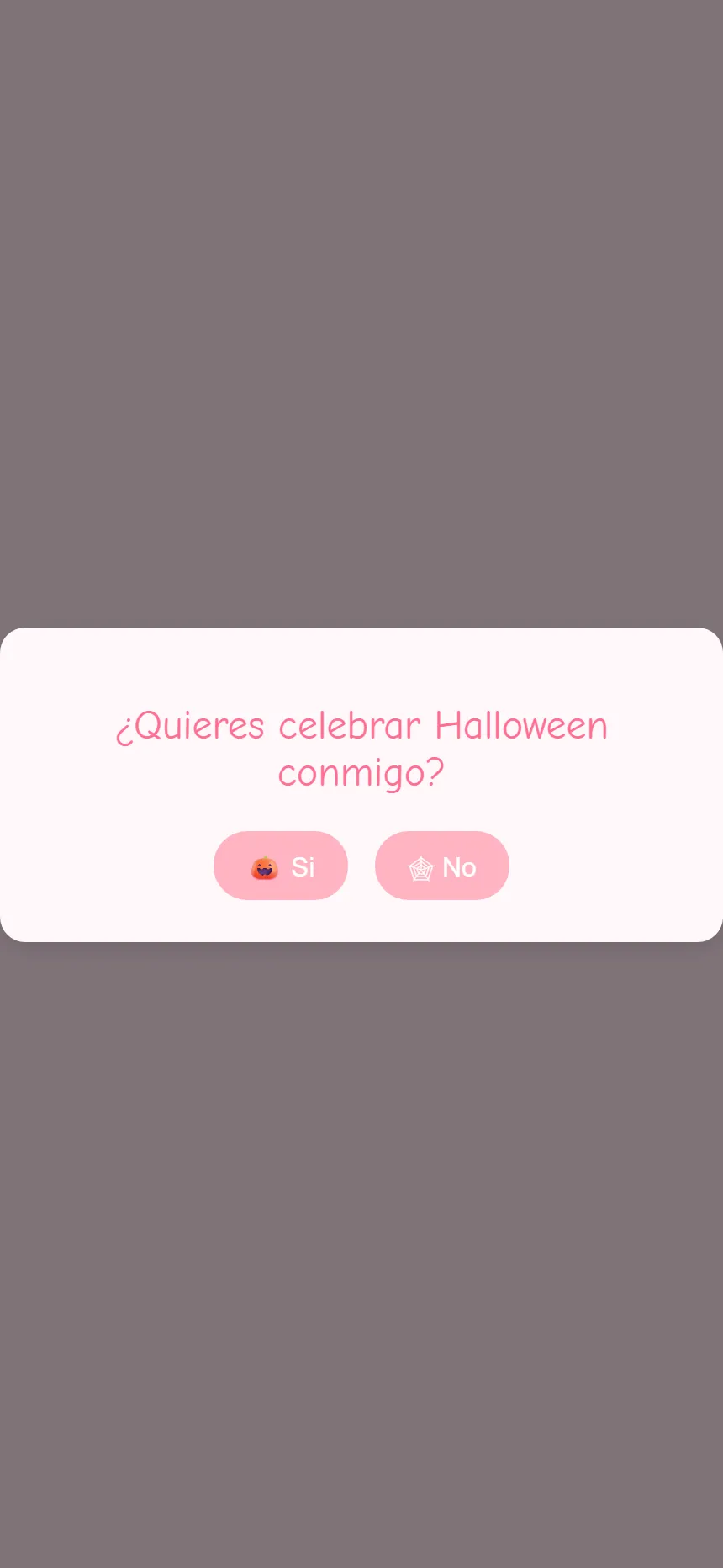 Sorpresa de Halloween